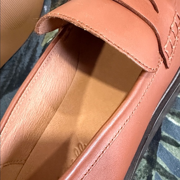 NEW - Madewell The Vernon Loafer in Leather - Brown (Dried Maple), 10 - Picture 8 of 11